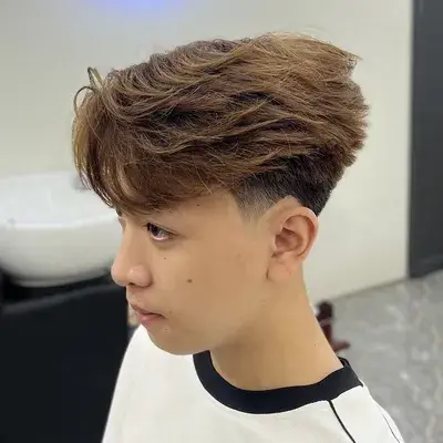 Kiểu tóc classic cho khách nam tại Dema Barber